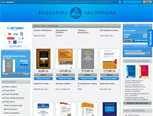 Tablet Screenshot of ksiegarniaakademicka.net